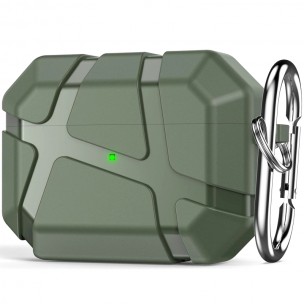 Ударопрочный футляр Titan Armor для наушников Airpods 3 Green