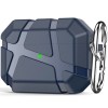 Ударостійкий футляр Titan Armor для навушників Airpods 3 Midnight Blue