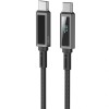 Дата кабель WIWU C079 Warriors Type-C to Type-C 100W (1.2m) Black
