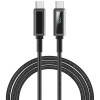 Дата кабель WIWU C079 Warriors Type-C to Type-C 100W (1.2m) Black