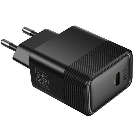 МЗП Hoco CS113A Lounge PD40W (1USB-C) Black МЗП Hoco CS113A Lounge PD40W (1USB-C) Black