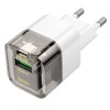 МЗП Hoco C131A Platium PD30W+QC3.0 (1USB-A/1C) Transparent black