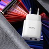 МЗП Hoco C141A Smart 2.1A (2USB-A) White