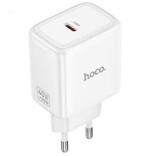 МЗП Hoco N83 Profit PD40W (1USB-C) White МЗП Hoco N83 Profit PD40W (1USB-C) White