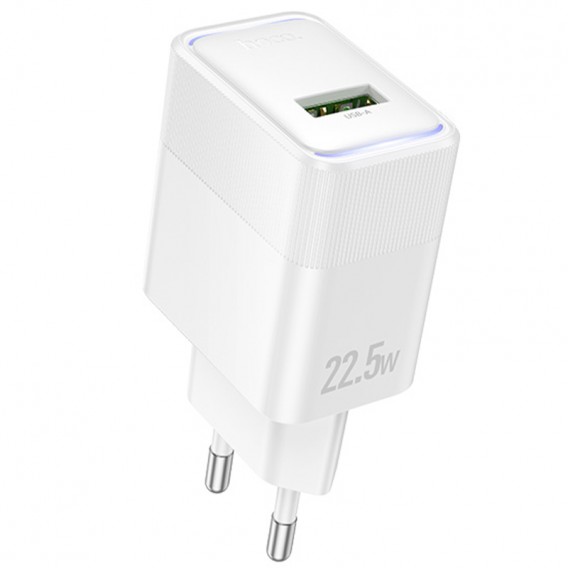 МЗП Hoco CS111A Lounge QC3.0 22.5W (1USB-A) White