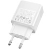 МЗП Hoco CS111A Lounge QC3.0 22.5W (1USB-A) White