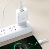 МЗП Hoco C73A Glorious 2.4A (2USB-A) + кабель USB to Type-C Білий
