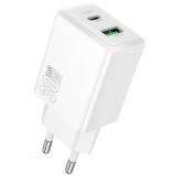 МЗП Hoco N71 Nuevo PD30W+QC3.0 (1USB-A/1C) White МЗП Hoco N71 Nuevo PD30W+QC3.0 (1USB-A/1C) White