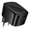 МЗП Hoco CS102A Folding PD30W+QC3.0 (1USB-A/1C) Black