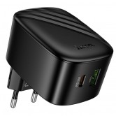 МЗП Hoco CS102A Folding PD30W+QC3.0 (1USB-A/1C) Black МЗП Hoco CS102A Folding PD30W+QC3.0 (1USB-A/1C) Black