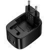 МЗП Hoco CS102A Folding PD30W+QC3.0 (1USB-A/1C) Black