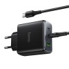 МЗП Hoco C160A Upgrade PD65W+QC3.0 (1USB-A/2C) + кабель Type-C to Type-C Black