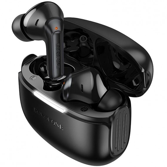Беспроводные TWS наушники Borofone FQ9 Plus Peaceful ANC+ENC Black Беспроводные TWS наушники Borofone FQ9 Plus Peaceful ANC+ENC Black