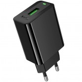 МЗП Hoco CS92A Leader QC3.0 18W (1USB-A) Black МЗП Hoco CS92A Leader QC3.0 18W (1USB-A) Black
