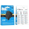 МЗП Hoco CS83A Excellent with digital display PD20W+QC3.0 (1USB-A/1C) Black