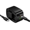 МЗП Hoco CS101A Folding PD20W+QC3.0 (1USB-A/1C) + кабель Type-C to Type-C Black