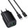 МЗП Borofone BAS83A Star PD20W+QC3.0 (1USB-A/1C) + кабель Type-C to Lightning Black