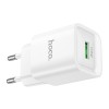 МЗП Hoco C145A Charm QC3.0 18W (1USB-A) White