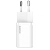 МЗП Baseus Super Si Quick Charger PD25W (1USB-C) (CCSP) Білий