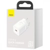 МЗП Baseus Super Si Quick Charger PD25W (1USB-C) (CCSP) Білий