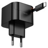 МЗП Hoco C153A Changer With Retractable Cable Type-C PD20W Black