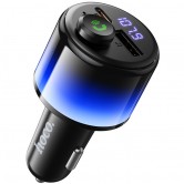 АЗП FM модулятор Hoco E166 Path PD42W+QC3.0 (1USB-A/1C) Black АЗП FM модулятор Hoco E166 Path PD42W+QC3.0 (1USB-A/1C) Black