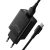 МЗП Hoco CS92A Leader QC3.0 18W (1USB-A) + кабель USB to Type-C Black