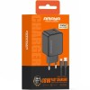 МЗП Amaya E111U QC3.0 18W (1USB-A) + кабель USB to Type-C Black