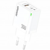 МЗП Amaya E46D PD30W+QC3.0 GaN (1USB-A/1C) White