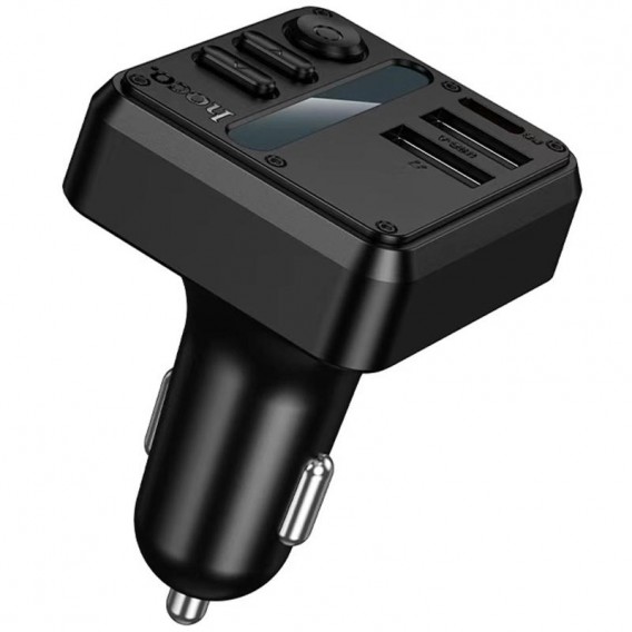 АЗП FM модулятор Hoco E89 Libre 45W (1USB-A/1C) Black АЗП FM модулятор Hoco E89 Libre 45W (1USB-A/1C) Black