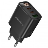 МЗП Borofone BA98A Ilustre with digital display PD30W (1USB-A/2C) Black МЗП Borofone BA98A Ilustre with digital display PD30W (1USB-A/2C) Black