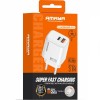 МЗП Amaya E43D PD20W (1USB-A/1C) + кабель USB to Type-C White