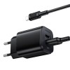 МЗП Borofone BAS81A Star 10.5W (2USB-A) + кабель USB to Lightning Black