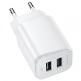 МЗП Borofone BAS81A Star 10.5W (2USB-A) White МЗП Borofone BAS81A Star 10.5W (2USB-A) White