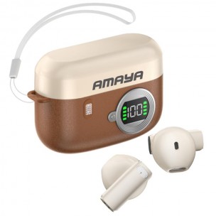 Бездротові TWS навушники Amaya ATW-36 Brown Бездротові TWS навушники Amaya ATW-36 Brown