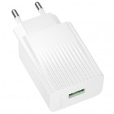 МЗП Borofone BAS72A Source QC3.0 18W (1USB-A) White