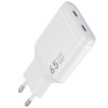 МЗП WIWU G035 Essen PD65W GaN (2USB-C) White