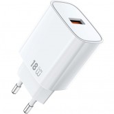 МЗП WIWU G006 Essen QC3.0 18W GaN (1USB-A) White МЗП WIWU G006 Essen QC3.0 18W GaN (1USB-A) White