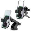 Автотримач з БЗП WIWU CH-313 15W (center console) Black