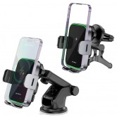 Автотримач з БЗП WIWU CH-313 15W (center console) Black