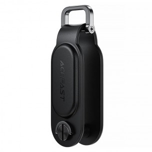 Трекер Acefast S4 Keychain Tag 230 mAh Black Трекер Acefast S4 Keychain Tag 230 mAh Black