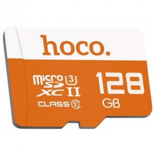 Карта пам'яті Hoco microSDXC Class 10 - 128GB (без адаптера) Orange Карта пам'яті Hoco microSDXC Class 10 - 128GB (без адаптера) Orange