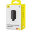 МЗП Baseus GaN6 Pro Fast Charger PD100W+QC3.0 (2USB-A/2C) (P101627) Cluster Black