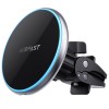 Автотримач з БЗП Acefast D3 magnetic wireless 15W Silver