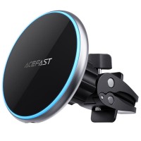 Автотримач з БЗП Acefast D3 magnetic wireless 15W Silver Автотримач з БЗП Acefast D3 magnetic wireless 15W Silver
