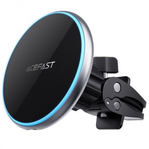 Автотримач з БЗП Acefast D3 magnetic wireless 15W Silver Автотримач з БЗП Acefast D3 magnetic wireless 15W Silver