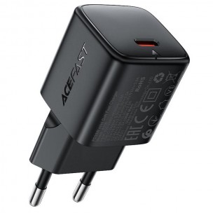 МЗП Acefast A118 PD30W GaN (1USB-C) Black МЗП Acefast A118 PD30W GaN (1USB-C) Black
