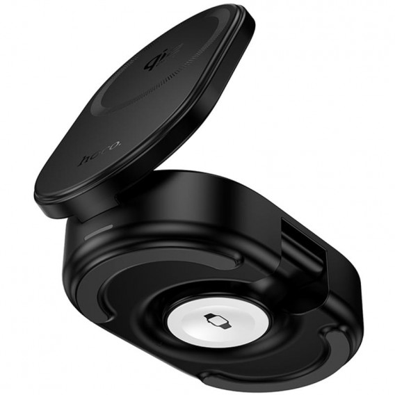 БЗП Hoco CQ23 Pole Qi2.2 3-in-1 Black БЗП Hoco CQ23 Pole Qi2.2 3-in-1 Black