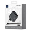 МЗП WIWU CHG200 Voyager PD140W+QC3.0 (1USB-A/3C) + кабель Type-C to Type-C Grey