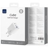 МЗП WIWU G026 Cube PD67W+QC3.0 GaN (1USB-A/2C) White
